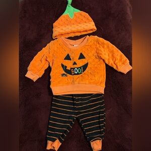 Baby Starters Vibrant Orange Baby Outfit
